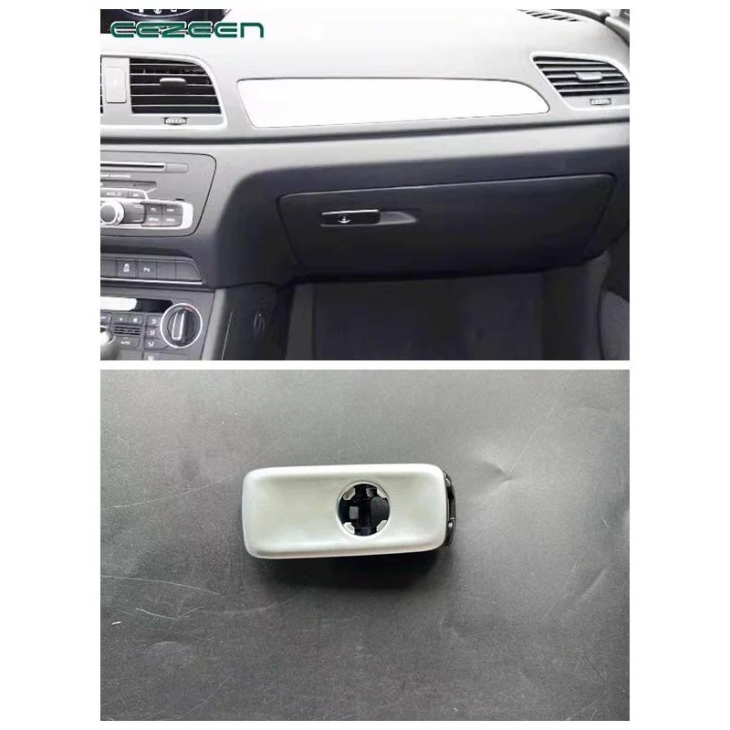 1 Cái Cho Audi Q3 2012-18 Bảng Điều Khiển Găng Tay Hộp Khóa Tay Cầm
