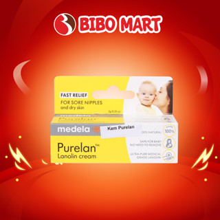 Kem Bôi Nứt Đầu Ti Medela Purelan Cho Mẹ Tăng Độ Đàn Hồi Tự Nhiên Tuýp 7g 37g - Bibomart