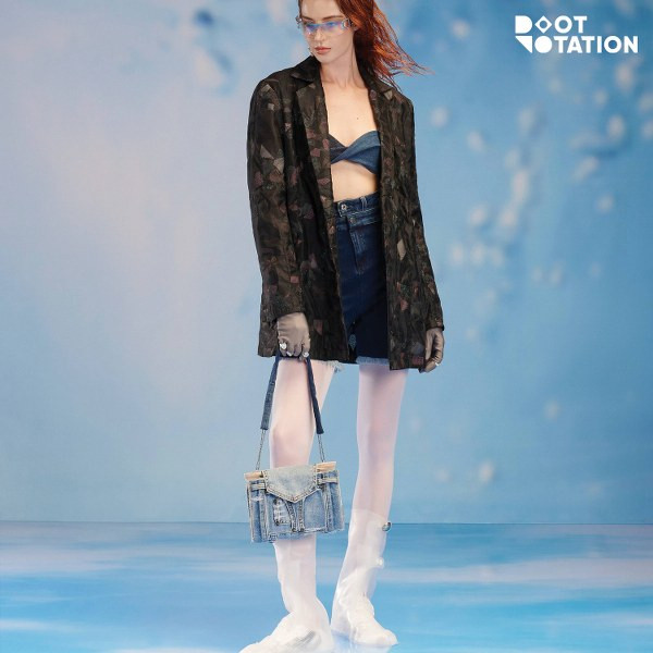 Root Rotation Áo Bra Không Dây The Shell Chính Hãng Basic Denim
