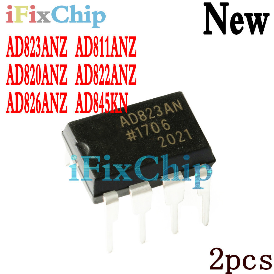5 CÁI AD823ANZ AD823 ADA823AN DIP-8 AD811ANZ AD811AN AD820ANZ AD820AN AD822ANZ AD845JN Chip ic