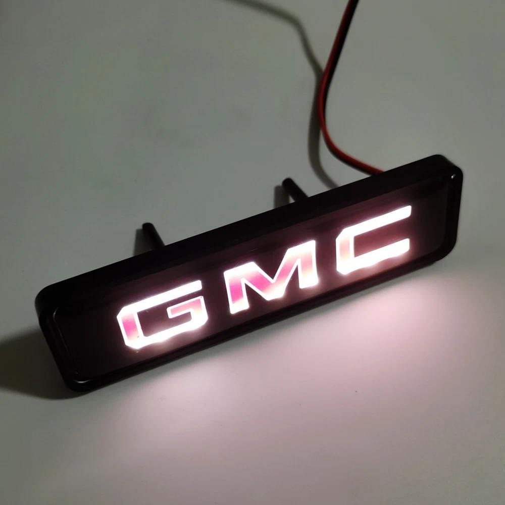 Đèn LED Huy Hiệu Lưới Tản Nhiệt Cho GMC Envoy Yukon Canyon Safari Savana Sierra Grill GMC Logo Ánh S