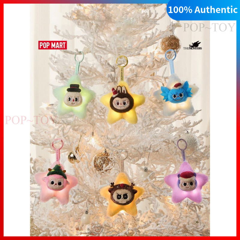 POPMART LABUBU THE MONSTERS Classic Series Sparkling Plush Pendant Blind Box pop mart blind box figu