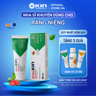 Kem Đánh Răng Ortho Kin Cho Răng Niềng, Chỉnh Nha Sạch Mảng Bám, Ngừa Sâu Răng, Hôi Miệng 75ml