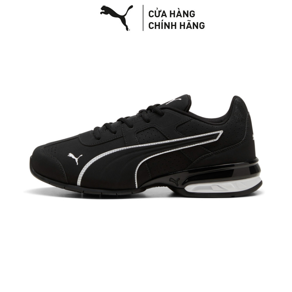Giày Chạy Bộ PUMA Unisex Tazon 7 Evo Black-White Màu Đen
