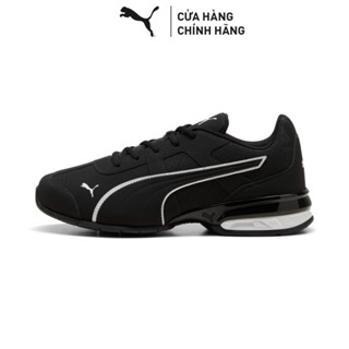 Giày Chạy Bộ PUMA Unisex Tazon 7 Evo Black-White Màu Đen
