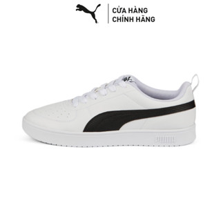 Giày Thời Trang PUMA Unisex Rickie White- Black Màu Trắng
