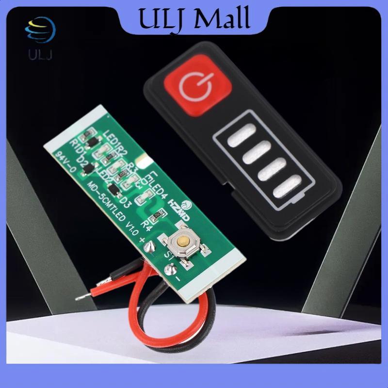 ULJ 1 / 3 / 5 Cái 5S 18V 21V Li-Battery Màn Hình Hiển Thị Điện Bảng Màn Hình LED Máy Khoan Điện Tua 