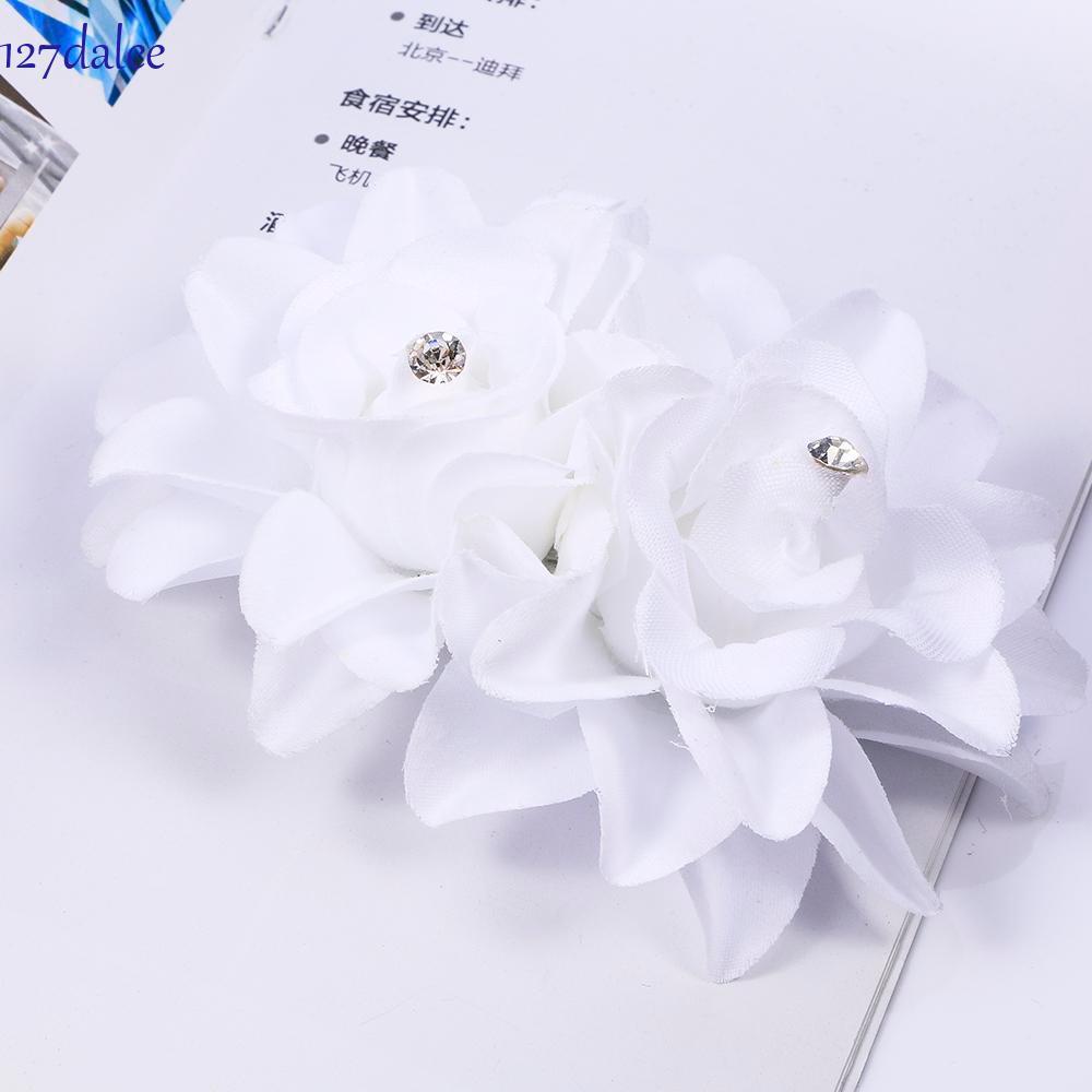 Phụ kiện tóc DALEE Đám cưới cô dâu trắng Barrette