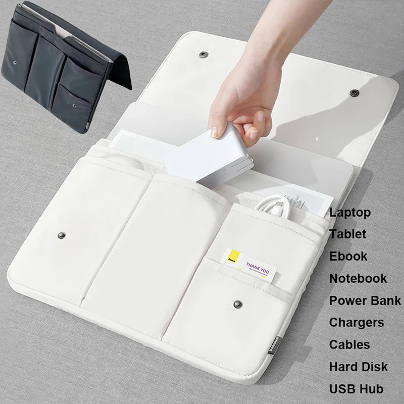 Túi Đựng Laptop 13 14 15 16 Inch Chống Nước PC Ốp Lưng Phụ Kiện Cho Macbook Pro Xiaomi Hp Dell Lenov