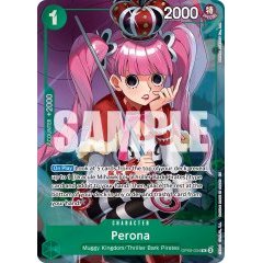 Perona [English Version][Illustration Box Vol.4][Green][OP09-034] ｜ONE PIECE TCG
