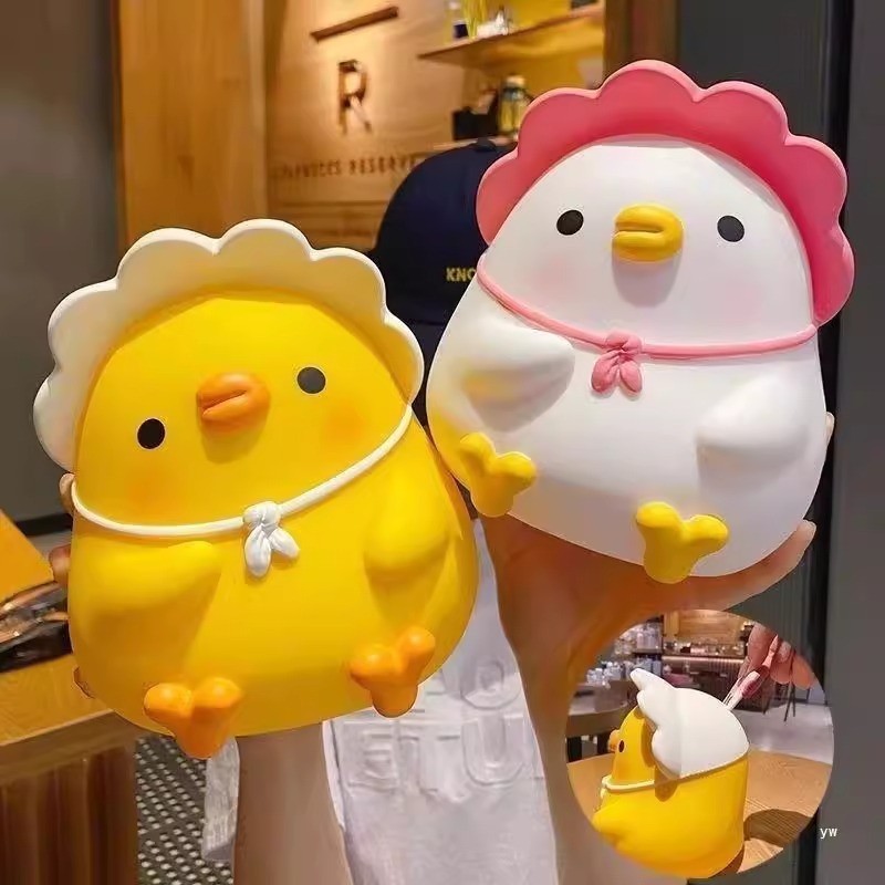 Vitality Duck Piggy Bank Vinyl Piggy Bank Trẻ em Chống sốc Piggy Bank Tùy chỉnh