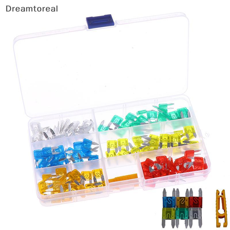 [DMT] 120 Chiếc Mini de Fuse Assortment Set Xe Ô Tô Ô Tô Xe Máy SUV FUSES Kit CN37 [bán chạy]