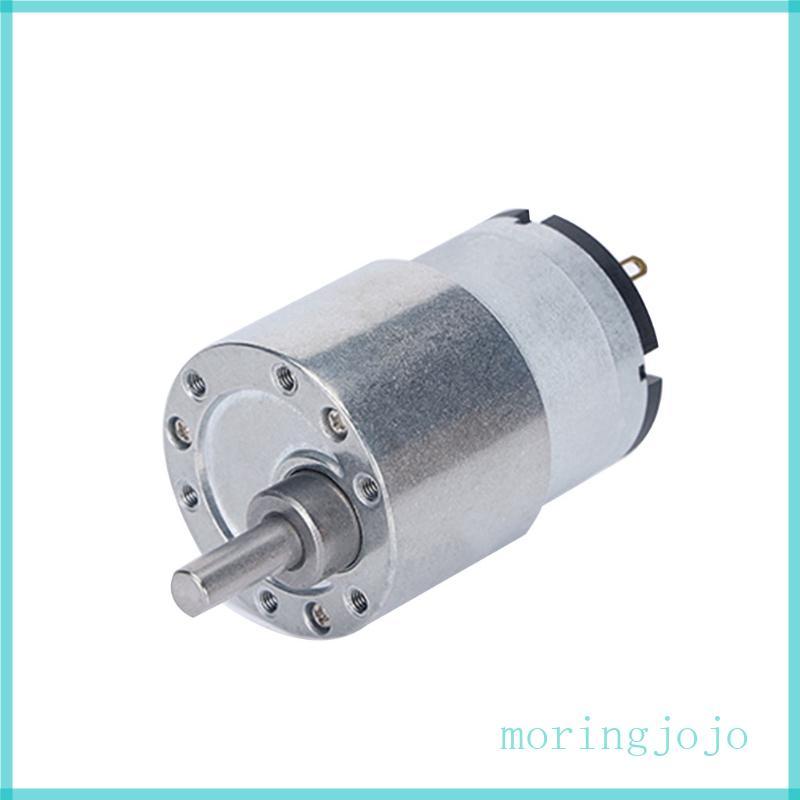 JoJo 6V 12V 24V Micro Geared Motor 7RPM 960RPM Trục đầu ra lệch tâm JGB37-520