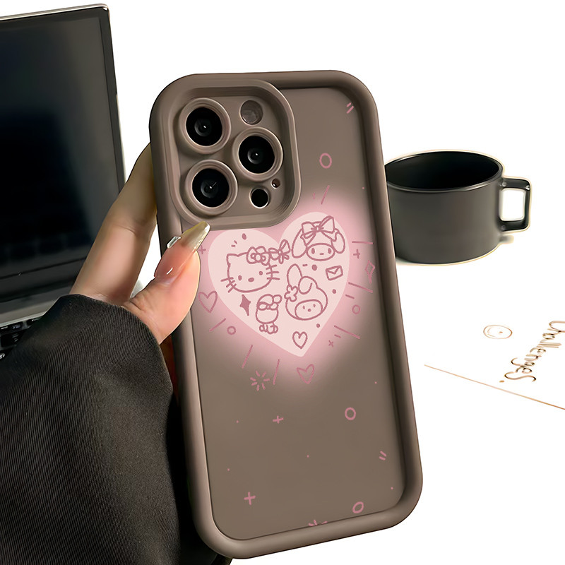 Ốp Lưng cho OPPO A9 2020/A5S/A3S/A3X/A5 pro/A15/A16/A16K/A17 Tình yêu Hello Kitty TPU Soft Shell chố