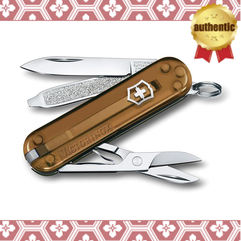 VICTORINOX Classic SD Classic Colors Chocolate Fudge Swiss Army Knife Multifunctional Knife Emergenc