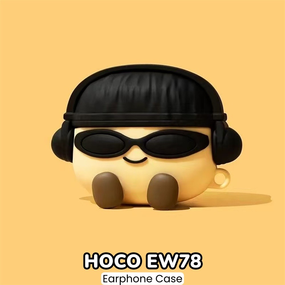 [Yoshida] Dành Cho Vỏ HOCO EW78 Vỏ Tai Nghe Silicon Mềm Vỏ Hoạt Hình Siêu Mát NO.8
