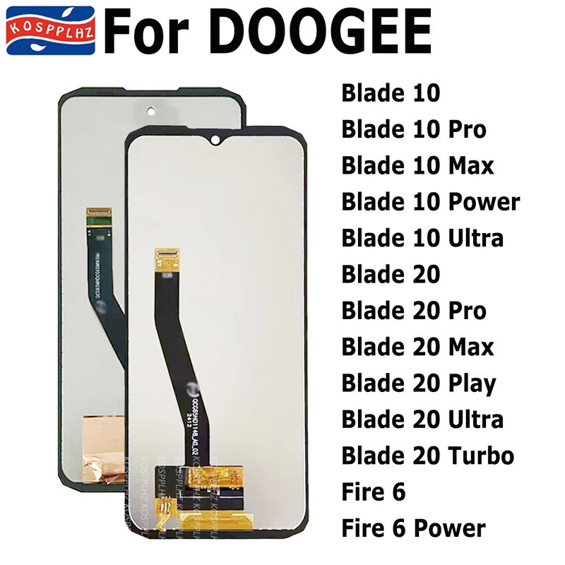 Dành Cho DOOGEE Blade 10 Pro Max Màn Hình Hiển Thị Siêu Nguồn LCD Chính Hãng Cho Blade 20 Pro Ultra 