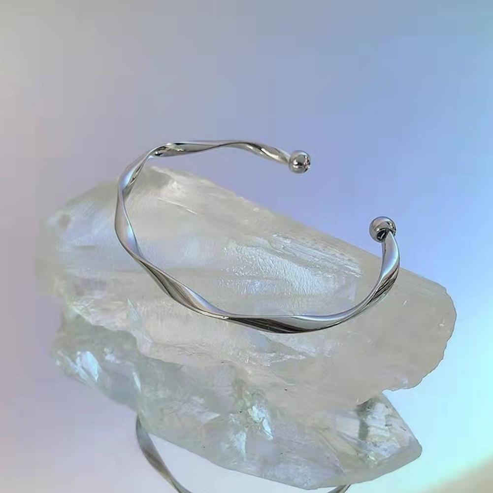 Vòng tay thời trang tối giản Vòng tay Mobius Chic đơn giản dành cho nữ F0h8