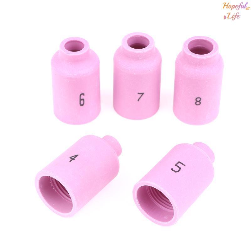 [HLS] 42mm 54N14 54N15 54N16 54N17 54N18 Vòi phun gốm Alumina cho TIG WP17 18 26 Phụ kiện đèn pin hà