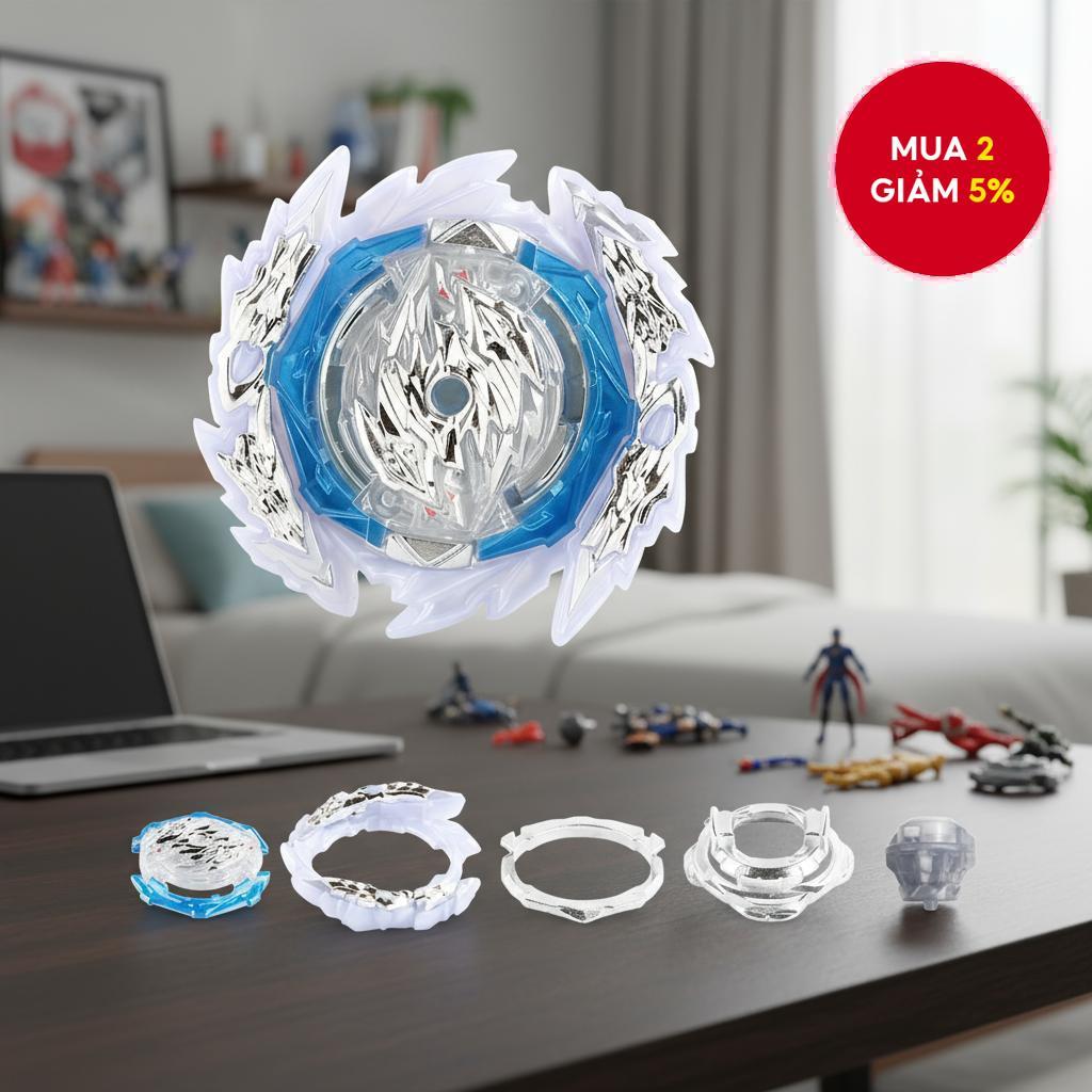 MQ Beyblade Burst B189 DB Guilty Longinus Quay Đơn.