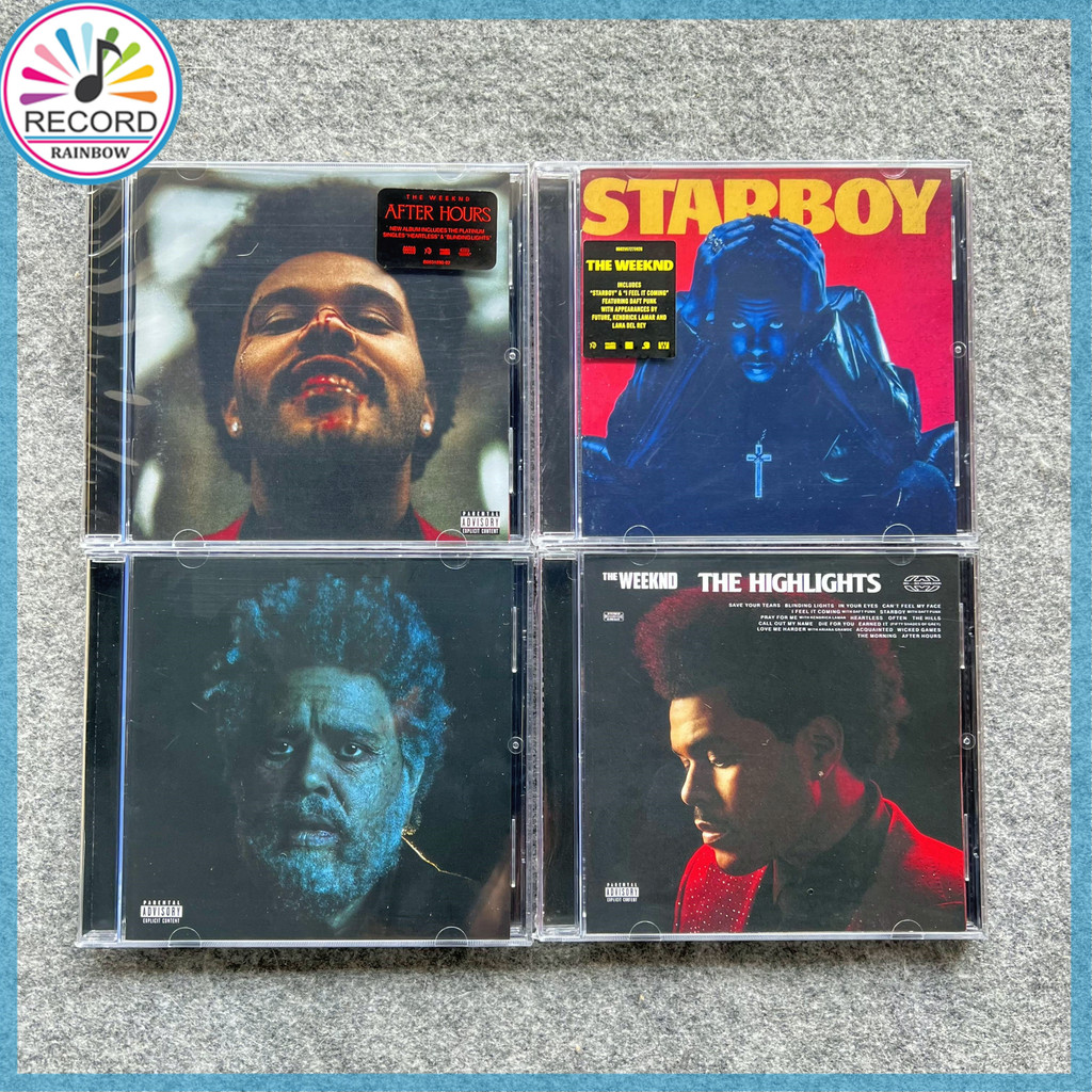 The Weeknd The Highlights, After Hours, Starboy, Dawn FM 4 Album [Đã niêm phong] PH2 hoàn toàn mới