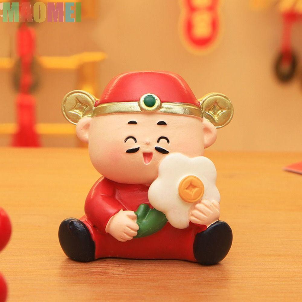 MAOMEI Tượng thần giàu có Trung Quốc, Phim hoạt hình Truyền thống Trung Quốc Thần thoại Tượng thần m