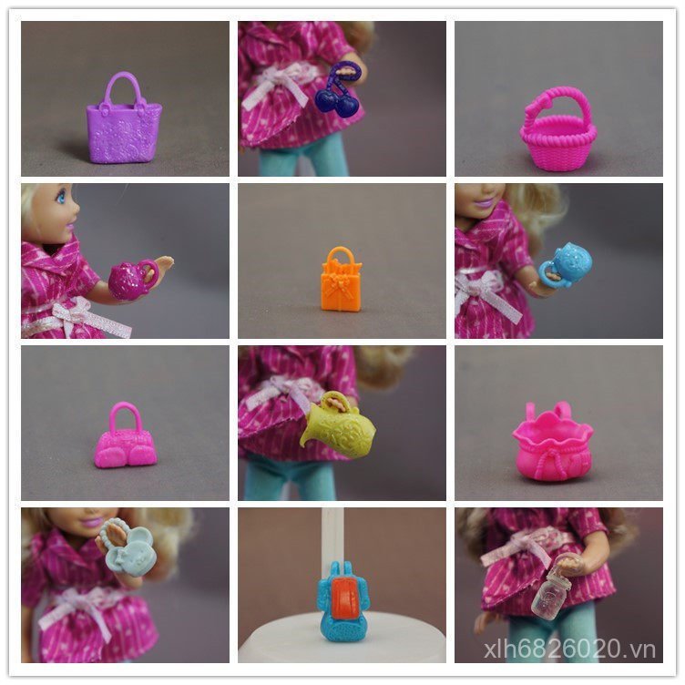 Túi búp bê Barbie Mini Túi búp bê Kelly Phụ kiện Túi xách Kelly RA58