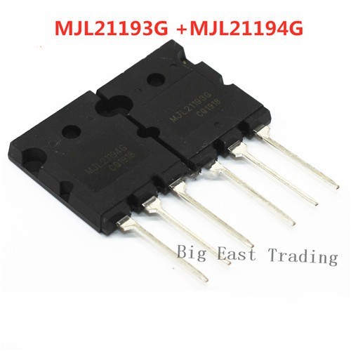 5 đôi = 10 chiếc 5 chiếc MJL21193 + 5 chiếc MJL21194 TO-3PL MJL21193G MJL21194G TO-3P, đảm bảo chất 
