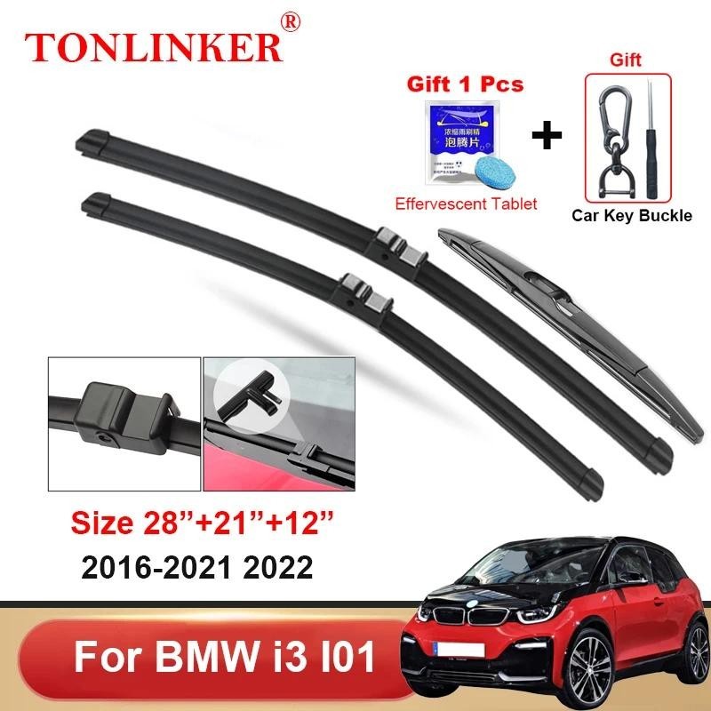 Lưỡi gạt nước TONLINKER cho Bmw i3 i3s I01 2016 2017 2018-2021 2022 Phụ kiện ô tô Kính chắn gió phía