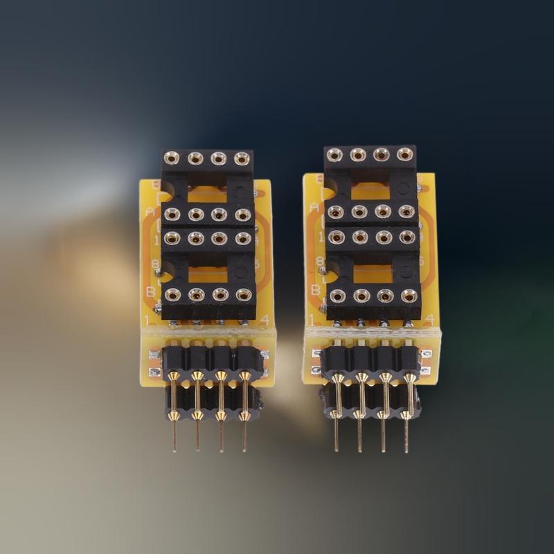 WSS Dual Single DIP8 Sang Single OP-Amp Audio Opamp Adapter Chuyển Đổi Ghế Cho NE5534 AD797 OPA627 B