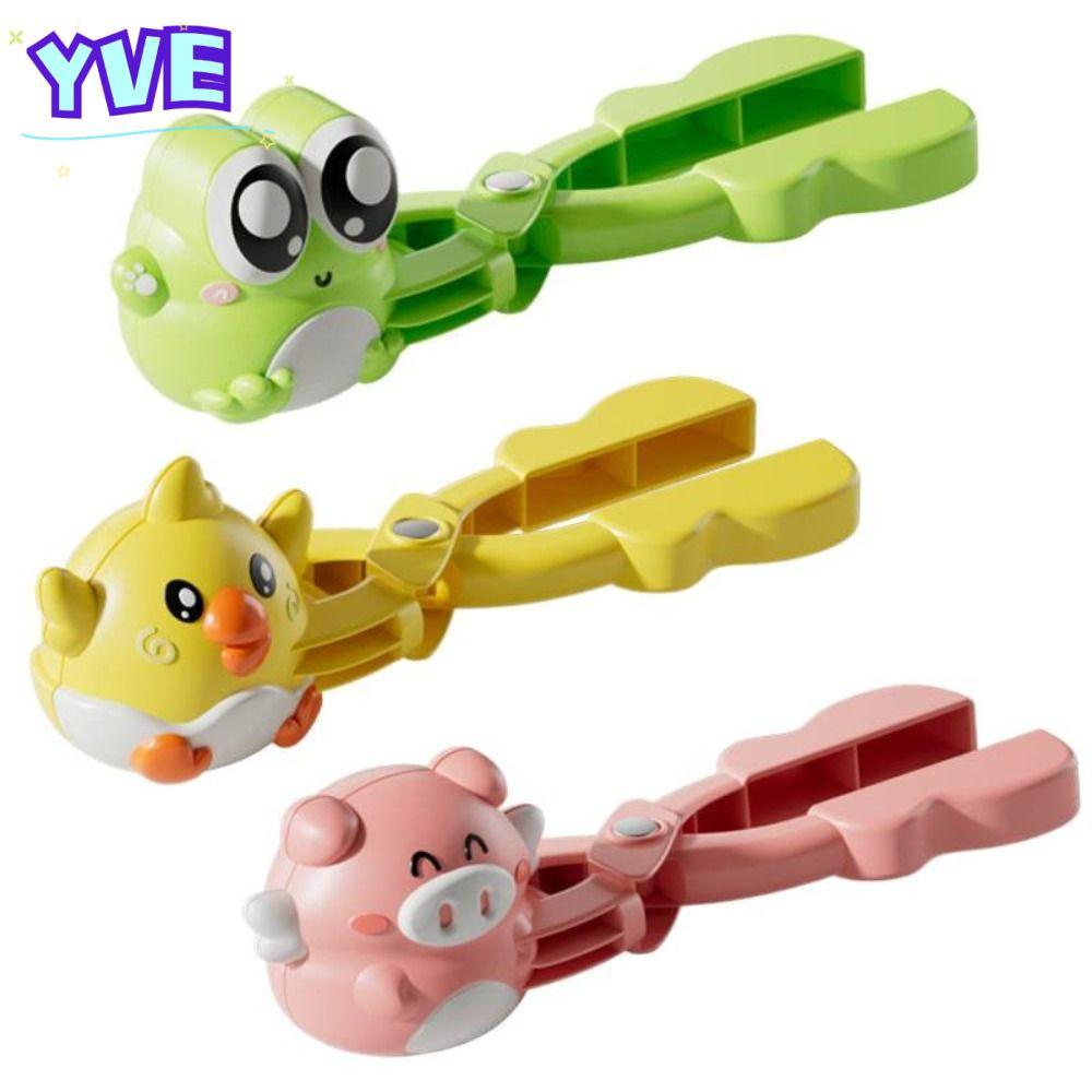 YVE Snowball Maker, Chick Piglet Snowball Clip Toy, Snow Sand Clip Ếch Kẹp Trên Snowball Maker Mùa Đ