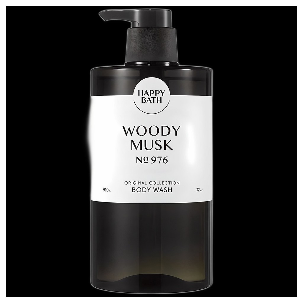 [tắm hạnh phúc] Bộ sưu tập gốc Sữa tắm Woody Musk Scent, 910g, 1pc / Sữa tắm Hàn Quốc / Hương thơm W