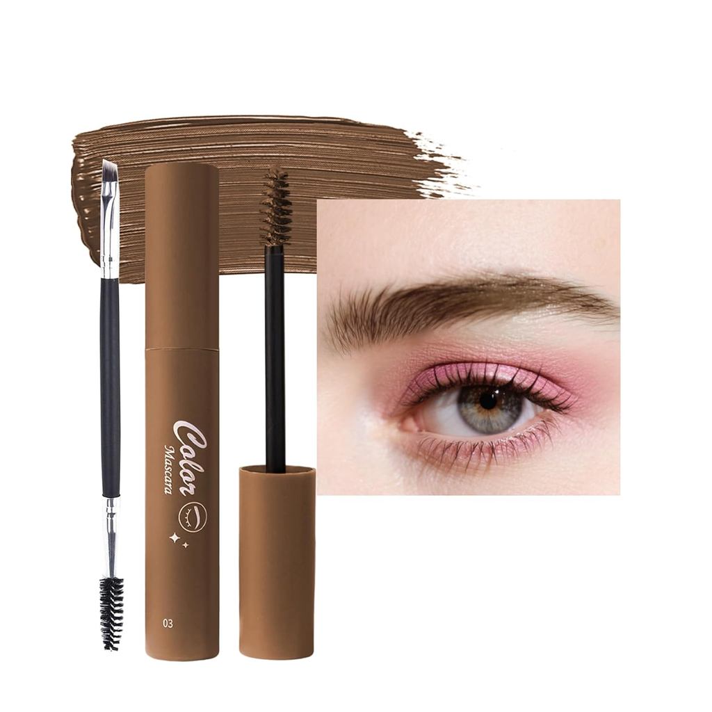 Gel lông mày màu không thấm nước, Gel lông mày dạng lỏng chống nhòe lâu trôi, Mascara lông mày kem, 