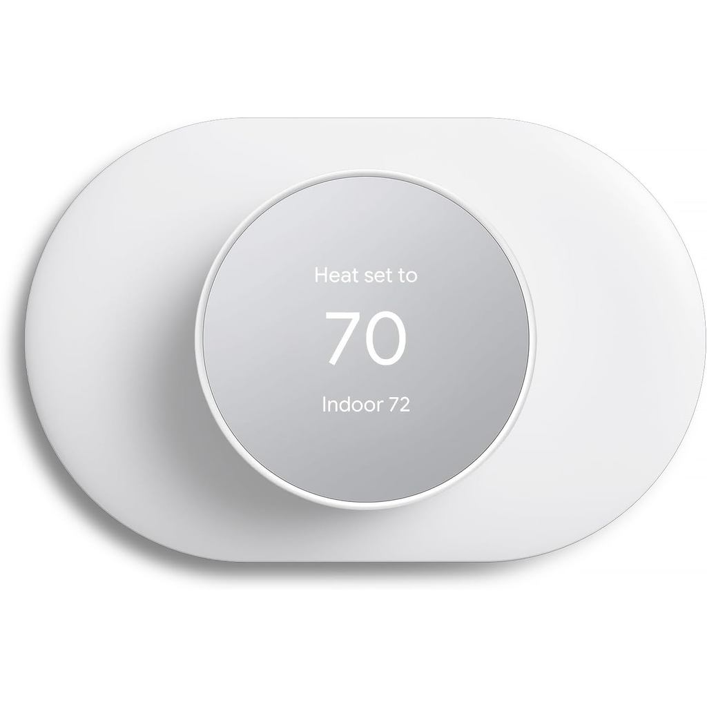 Bộ trang trí ốp tường Tương thích với Bộ điều chỉnh nhiệt Google Nest 2020, Tấm ốp tường cho Bộ điều