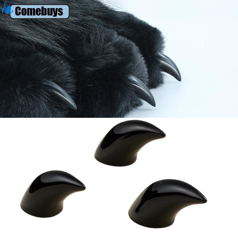 Com * Fursuit Paws Nails DIY Phụ kiện Lông thú Therians Mèo Paws Găng tay Stuff Quà tặng