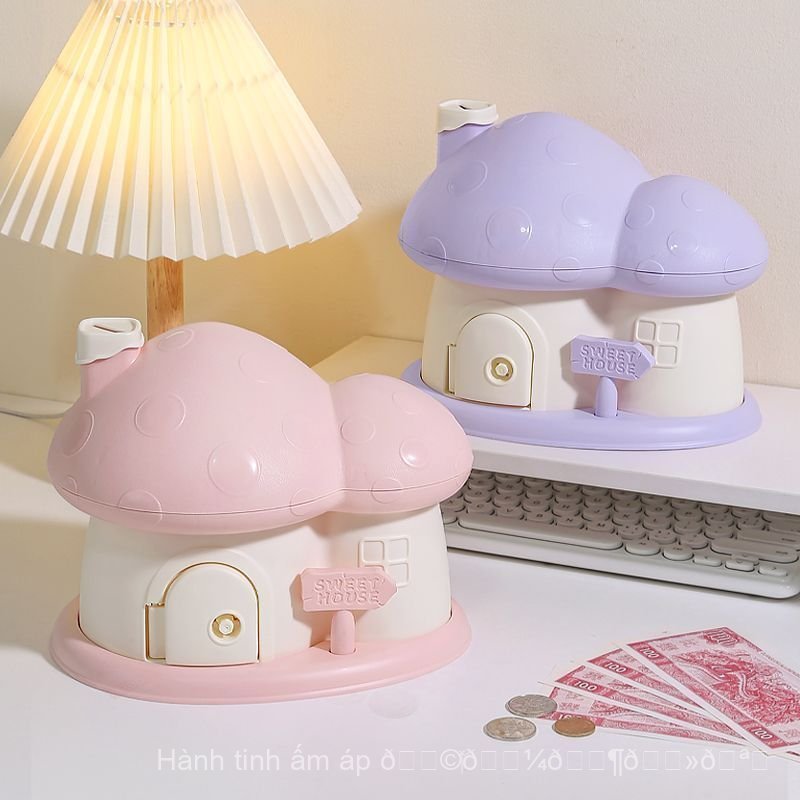 Dễ Thương Nấm Heo Đất Giá Trị Cao Có Thể Store Hoạt Hình Heo Đất Quà Tặng Trẻ Em Để Bàn Trang Trí 35