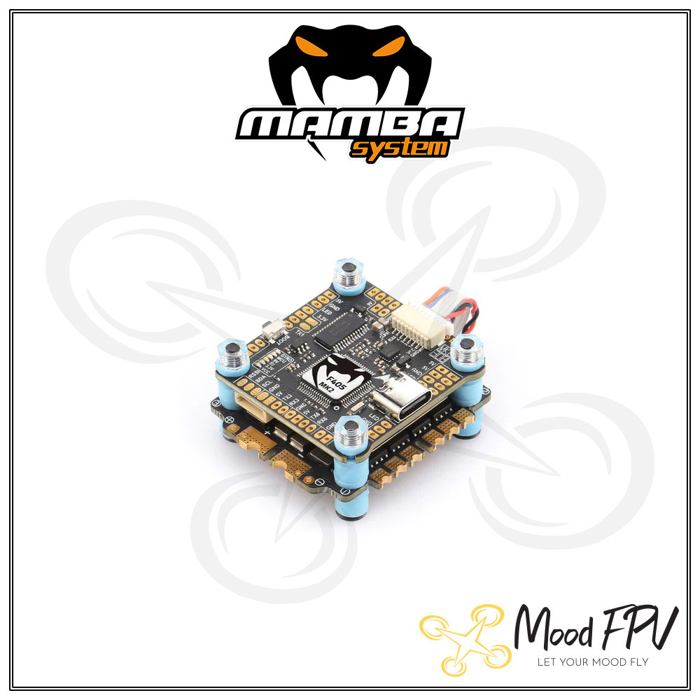 Tháp Mạch Mamba Stack F405 MK2 V2 + Điều Tốc 55A BLS 2-6S