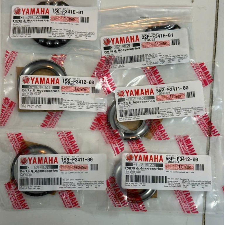 CHÉN CỔ Yamaha - Exciter, Sirius, Jupiter, Taurus, Nozza, Janus - HÀNG ZIN - BỘ FULL NHƯ HÌNH