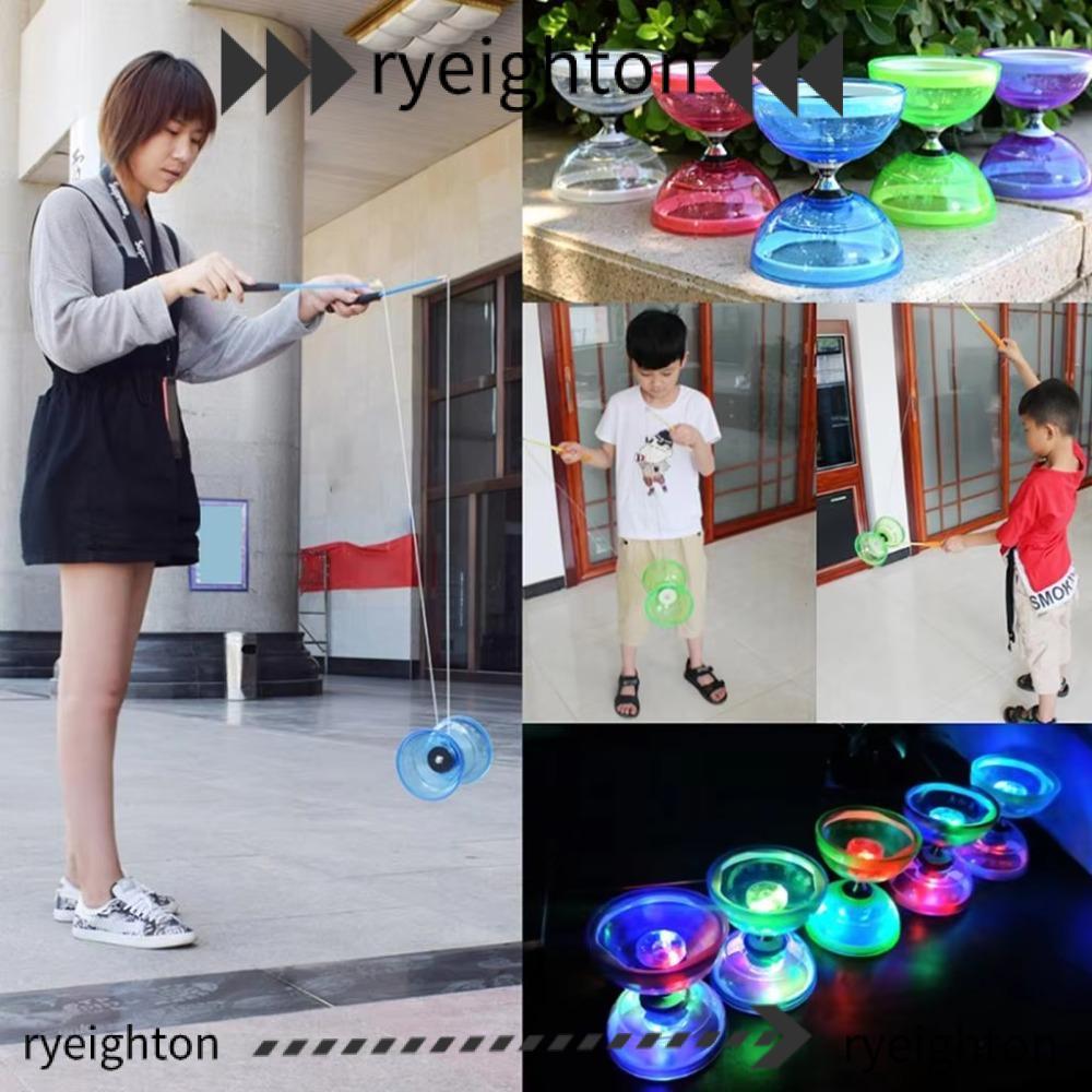 RYEIGHTON Yo-yo Trung Quốc, Hình Bát Mềm Diabolo Trung Quốc, Xây Dựng Cơ Thể Phong Cách Dạ Quang Da 