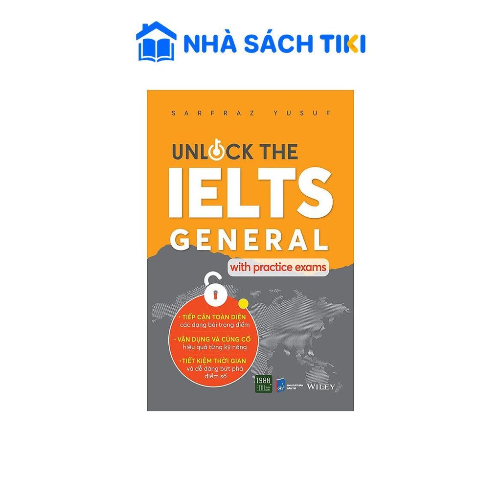 Sách Unlock the IELTS General with practice exams