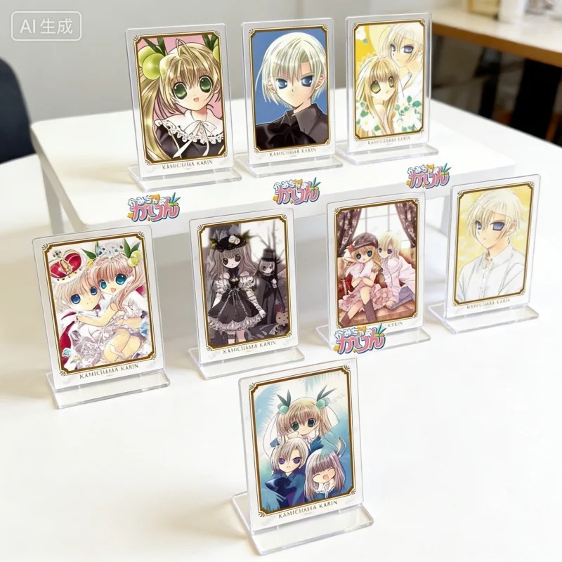 Standee Anime Kamichama Karin Thần Hộ Mệnh Karin mô hình thẻ Acrylic Mica trang trí bàn học phụ kiện
