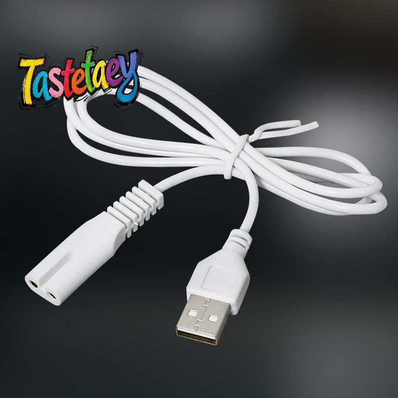 AdaChoi 0.8 / 1M Cáp USB Dây Sạc Lỗ Đồng Phù Hợp Với 5V Đèn Pin Máy Cạo Râu Tóc Dây Đơn Lỗ 1.5 1.8 2