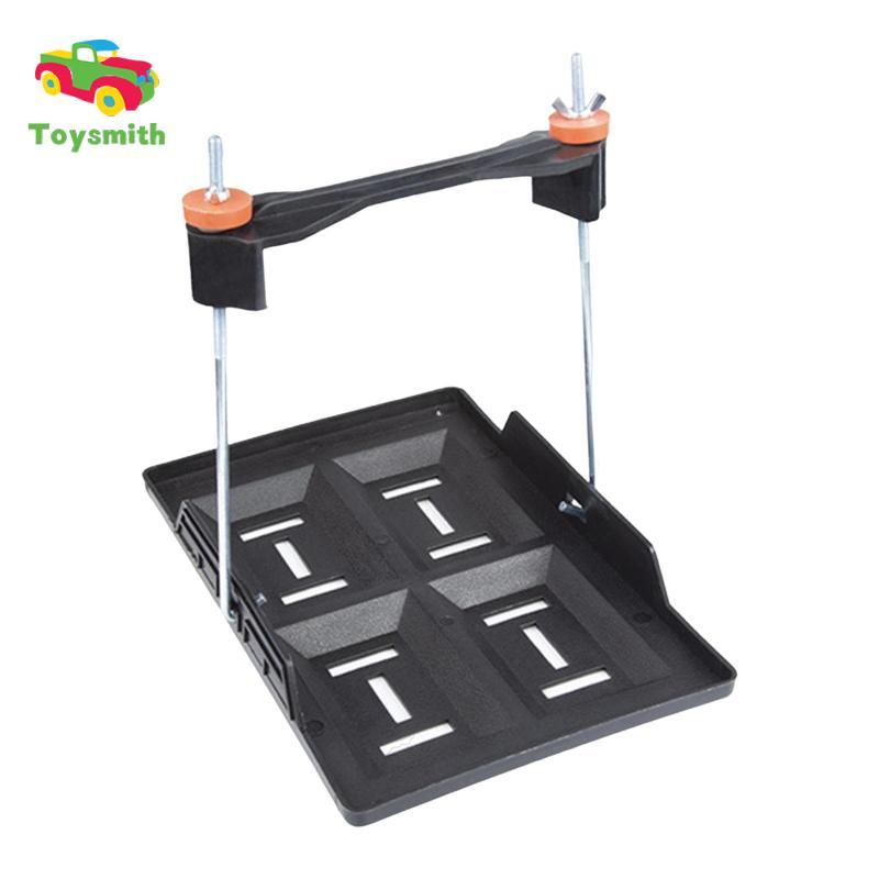 Pin Ô Tô Buộc Xuống Khay Kim Loại Giá Đỡ Chống Cho 55-100AH Đa Năng Lắp Đặt Nhanh Chắc Chắn Pin Ổn Đ