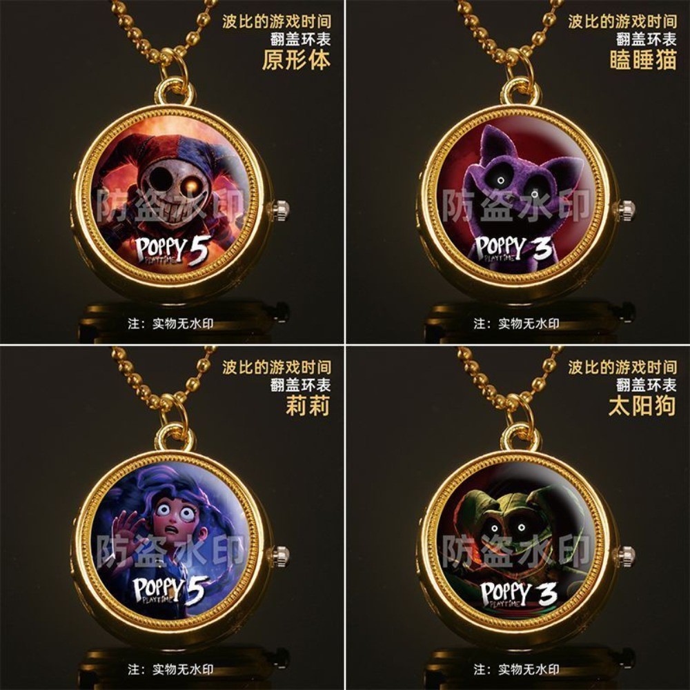 Poppy 's Playtime Chương 5 Ngoại Vi Lily Kids Pocket Watch Đồng Hồ Sinh Viên Sun Dog Turns Watch Sle