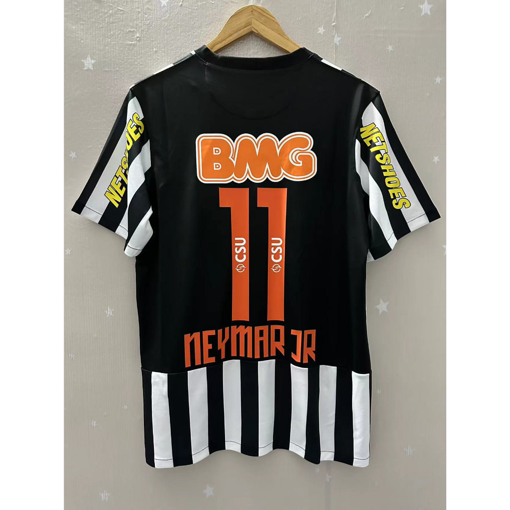 Áo Bóng Đá Santos Away Retro Size F, Phong Cách Neymar Jr - S8