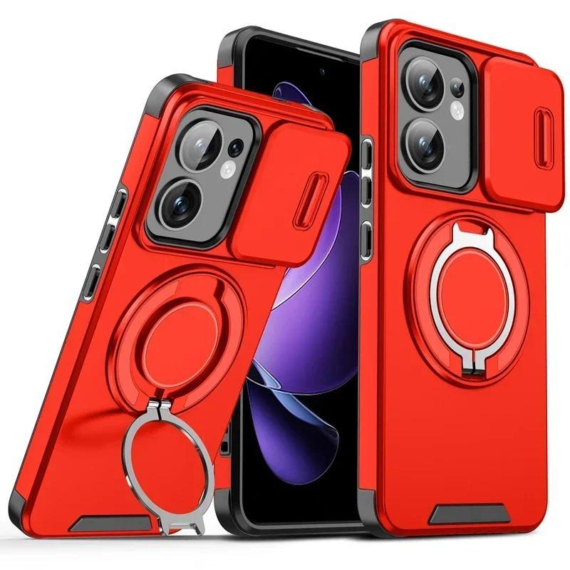 Giáp Chống Sốc Từ Nhẫn Đứng Ốp Lưng Điện Thoại OPPO Reno 13 13F 13 F Reno13 Pro 5G Trượt Ống Kính Bảo Vệ Funda | BigBuy360 - bigbuy360.vn