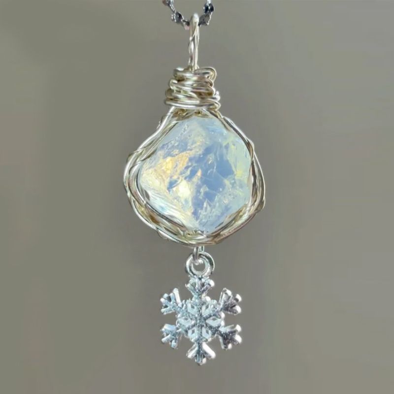 Pha lê tự nhiên Opal dạng đá thô cho mặt dây chuyền và chuỗi xương đòn