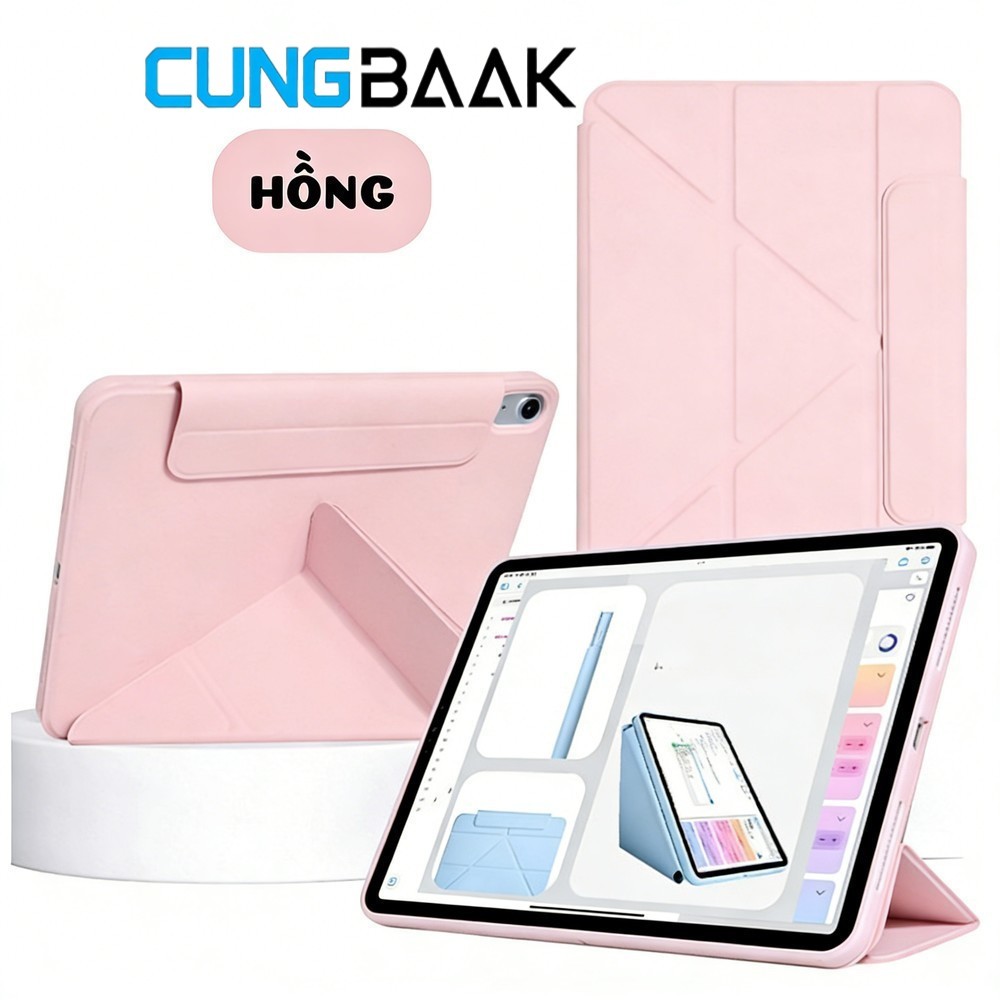 Ốp lưng Xiaomi Pad 8 Pro, Xiaomi Pad 8, Xiaomi Pad 7 Pro, Xiaomi Pad 7 chống sốc, gập đứng tiện lợi,