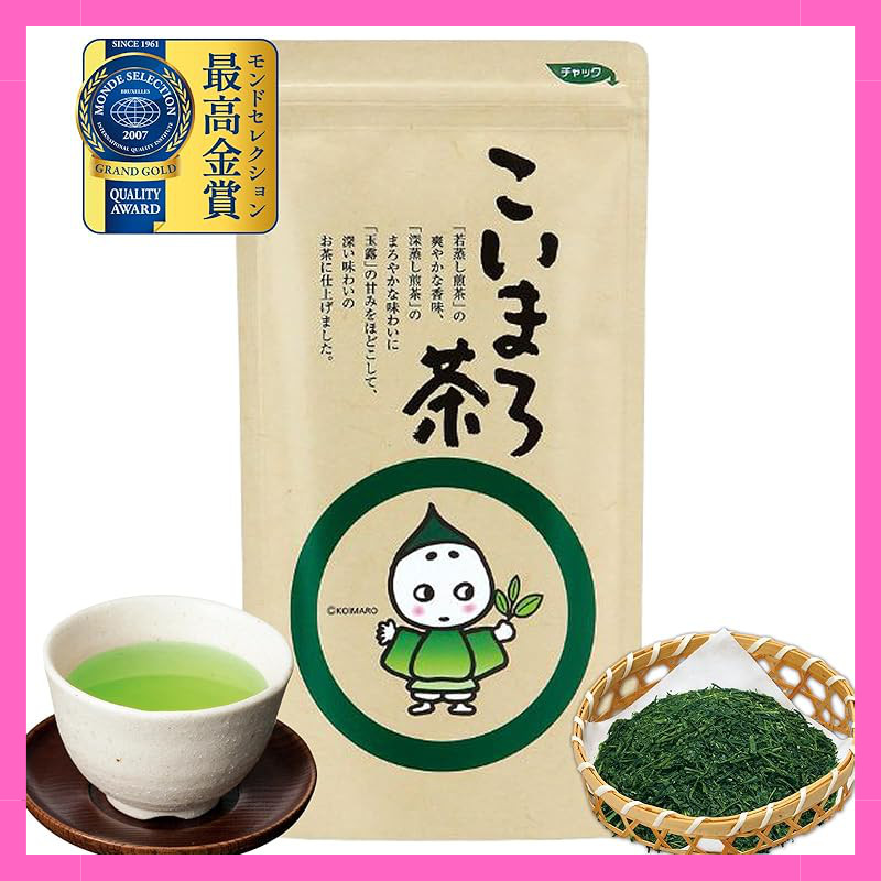 【 Monde Selection Award 】 Ujitawara Tea Factory, Kyoto - Koimaro Tea 100g Japanese Tea Gyokuro Deep 