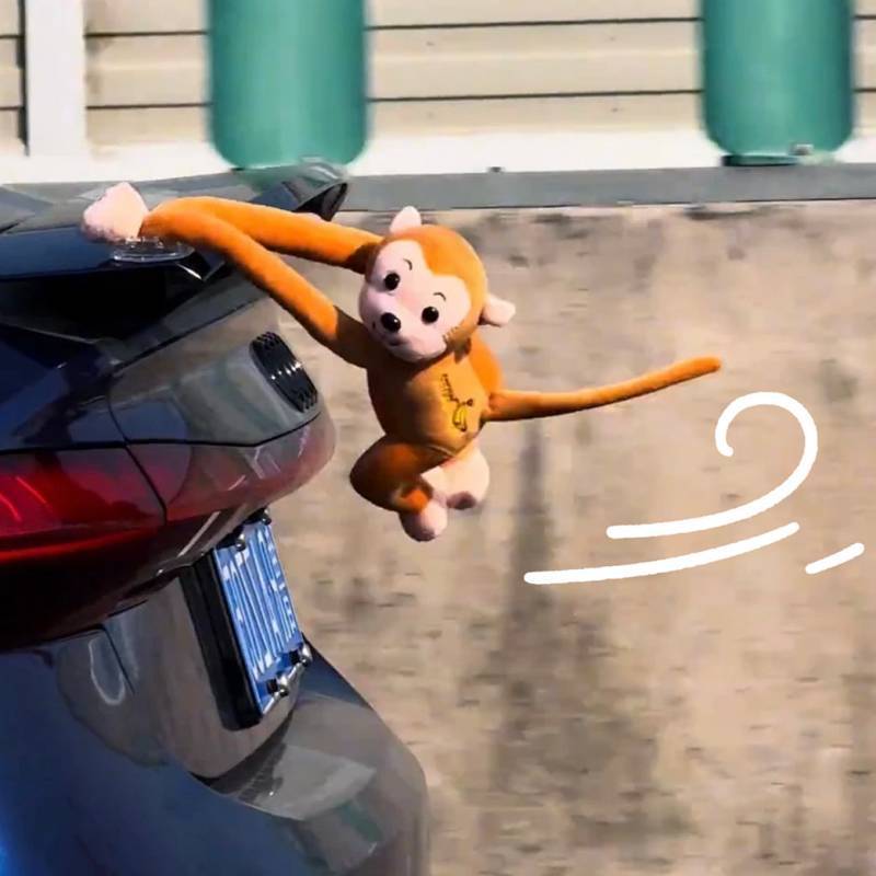 Car Exterior Doll Decoration Decoration Car Car Decoration Decoration Car Creative Hanging Monkey Do